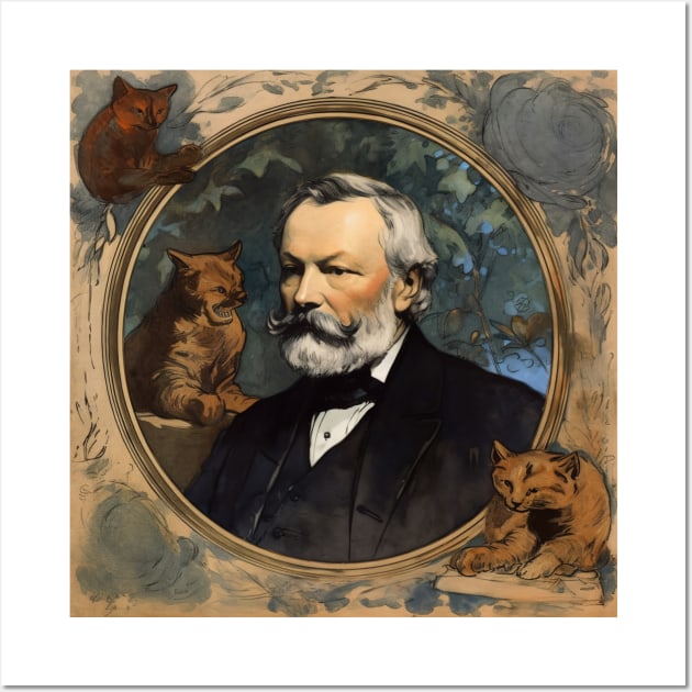 Victor Hugo Wall Art by ComicsFactory